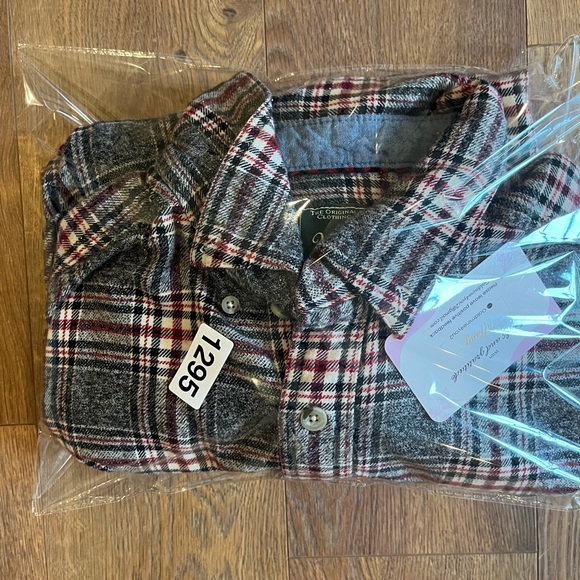 Woolrich shirt men’s large flannel button down outdoors - Picture 9 of 10